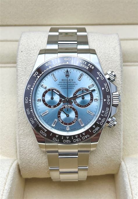 rolex daytona 126506|daytona ice blue dial.